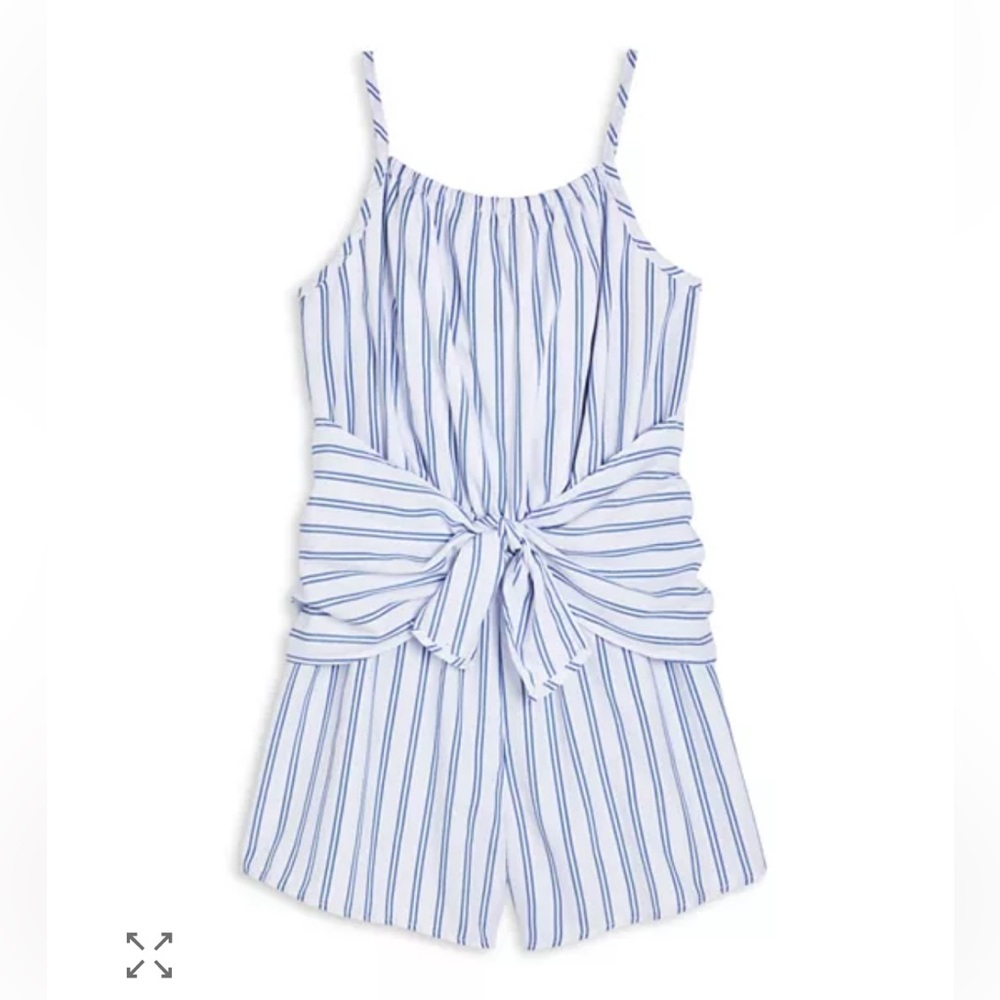 Habitual Kids - Girls' Tie Front Romper - Big Kid